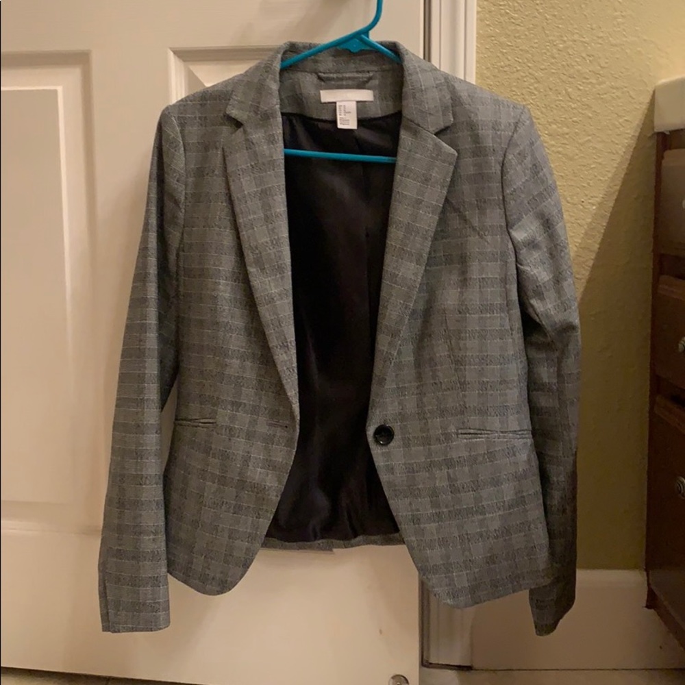 Tartan, plaid blazer